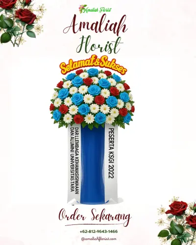 Standing Flower di Aula Hotel Neo Palangkaraya